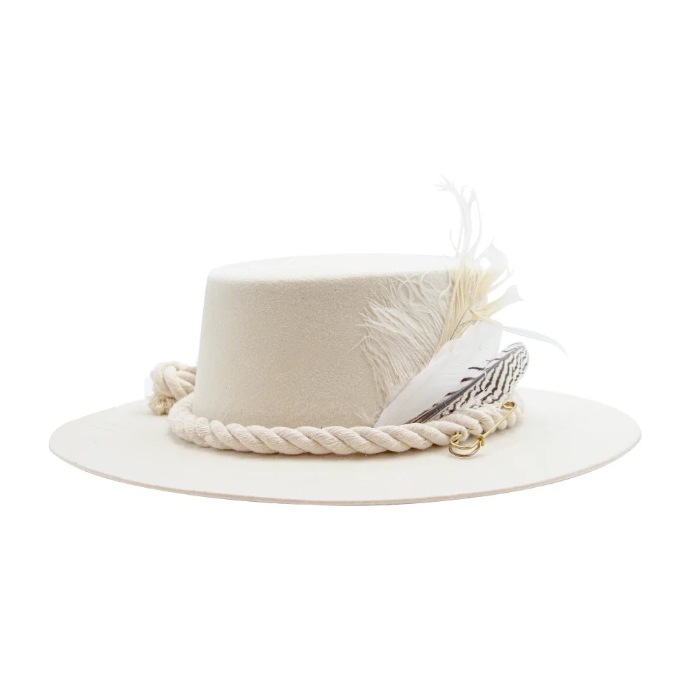 Suede Wide rim Fedora